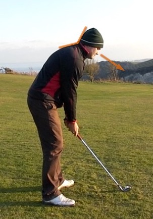 Dorset Golf Lesson Neck Tilts